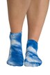 Ponožky do tenisek, batikované, pohodlné manžety
