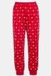 Hearts Cotton Knit Pajama Pants