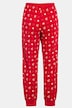 Hearts Cotton Knit Pajama Pants