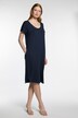 V-Neck Stretch Knit Dress