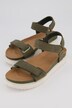 Trekkingowe sandały camel active, zapięcie na rzepa, komfortowa tęgość