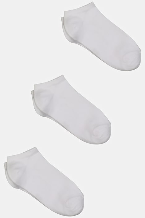 7 Pack of Stretch Cotton Blend Ankle Socks - Solids | Stockings | Socks