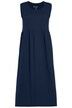 Žerzejové šaty, kulatý výstřih, bez rukávů