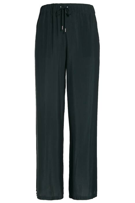 7/8 Marlene kalhoty, široké nohavice, elastický pas