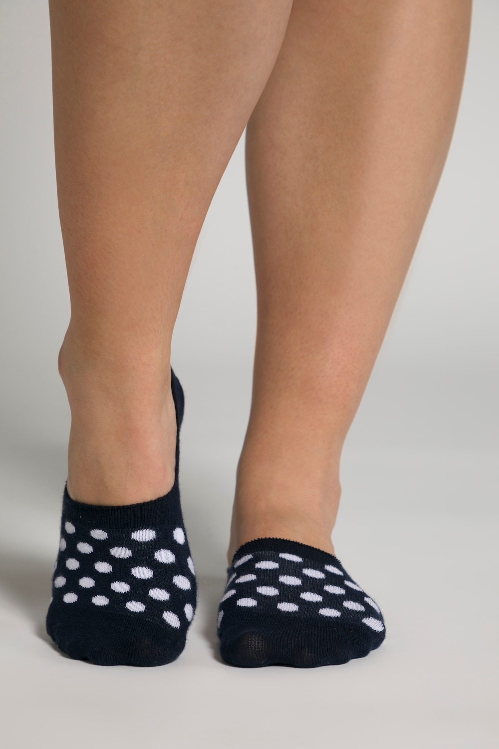 Große Größen Füßlinge, Damen, blau, Größe: 39-42, Baumwolle/Synthetische Fasern, Ulla Popken