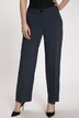 Spodnie Mary, szerokie nogawki, zaprasowany kany, komfortowy pas