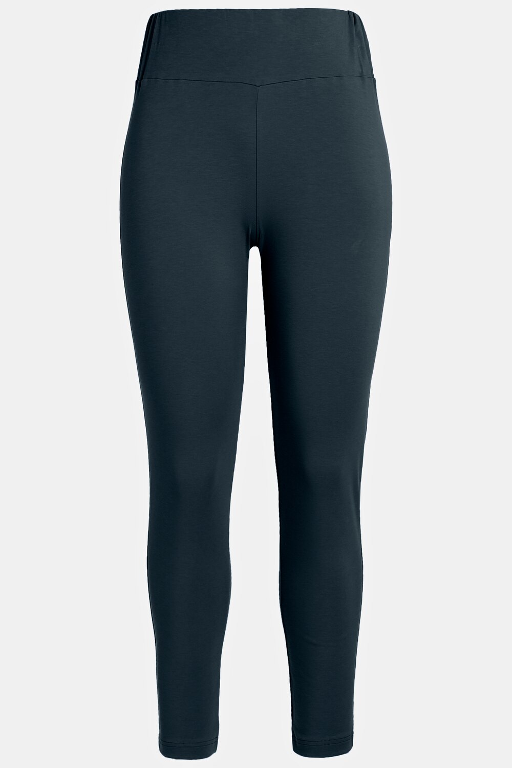 Grote Maten yoga pants, Dames, blauw, Maat: 50/52, Katoen/Elastaan, Ulla Popken Grote Maten yoga pants, Dames, blauw, Maat: 50/52, Katoen/Elastaan, Ulla Popken
