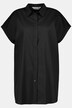 Chemisier, oversize, coupe longue, col chemise, manches courtes
