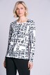 Sweatshirt, Schriftdruck, Rundhals, Langarm