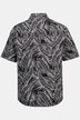 Chemise à manches courtes en jersey, avec col à pointes boutonnés et imprimé floral - coupe Modern Fit