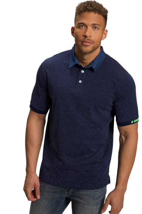 Polokošile, krátké rukávy, drobný vzor