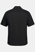 Chemise en lin mélangé, manches courtes et col cubain, coupe Modern Fit