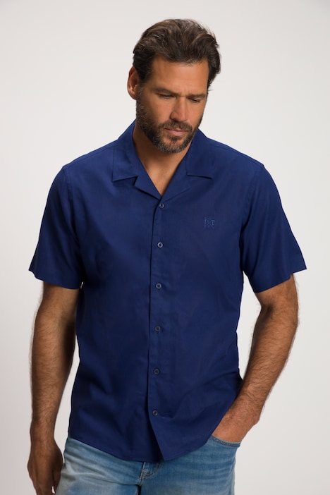 Short Sleeve Linen Blend Shirt | Short Sleeve Shirts | Shirts