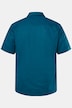 Chemise en lin mélangé, manches courtes et col cubain, coupe Modern Fit