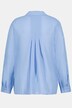 Bluse, A-Linie, Hemdkragen, 3/4-Arm, Cupro/Bambus