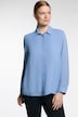 Bluse, A-Linie, Hemdkragen, 3/4-Arm, Cupro/Bambus