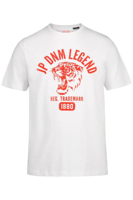 Tričko, krátké rukávy, potisk tygra, žíhaný žerzej