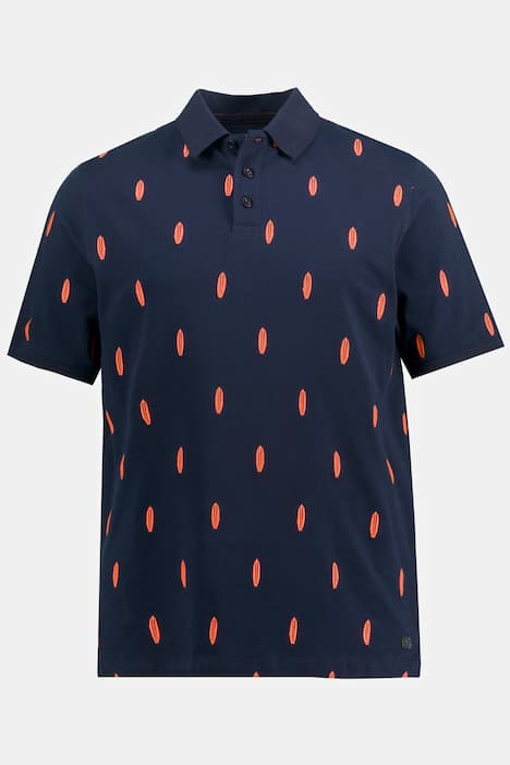 Tenniströja, halv ärm, alloverbroderi