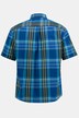 Koszula w kratkę, krótki rękaw, kołnierzyk na guziki, krój Modern Fit