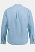 Chemise en jean, denim, manches longues, col montant, Modern Fit
