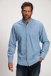 Chemise en jean, denim, manches longues, col montant, Modern Fit