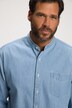 Chemise en jean, denim, manches longues, col montant, Modern Fit