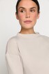 Boxy-Sweater, Identity, U-Boot-Ausschnitt, Langarm, weiche Modalmischung