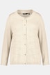 Pointelle Button Front Lightweight Fine Knit Cardigan Sweater