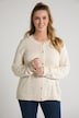 Pointelle Button Front Lightweight Fine Knit Cardigan Sweater
