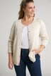 Pointelle Button Front Lightweight Fine Knit Cardigan Sweater