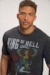 T-shirt, korte mouwen, Iron Fist print, t/m 8XL