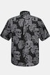 Chemise esprit Biker à manches courtes, avec col à pointes boutonnées et imprimé tête de mort - coupe Modern Fit