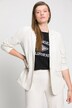 Blazer, Streifen, Leinenoptik, gerader Fit, Revers, Langarm