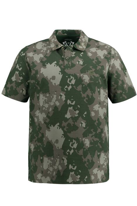 Polokošile, krátké rukávy, maskáčový potisk