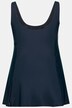 tankini-top, med print, længere snit, bøjle