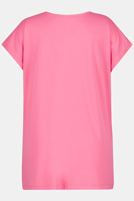 pyjama, kant, ronde hals, 3/4-mouwen