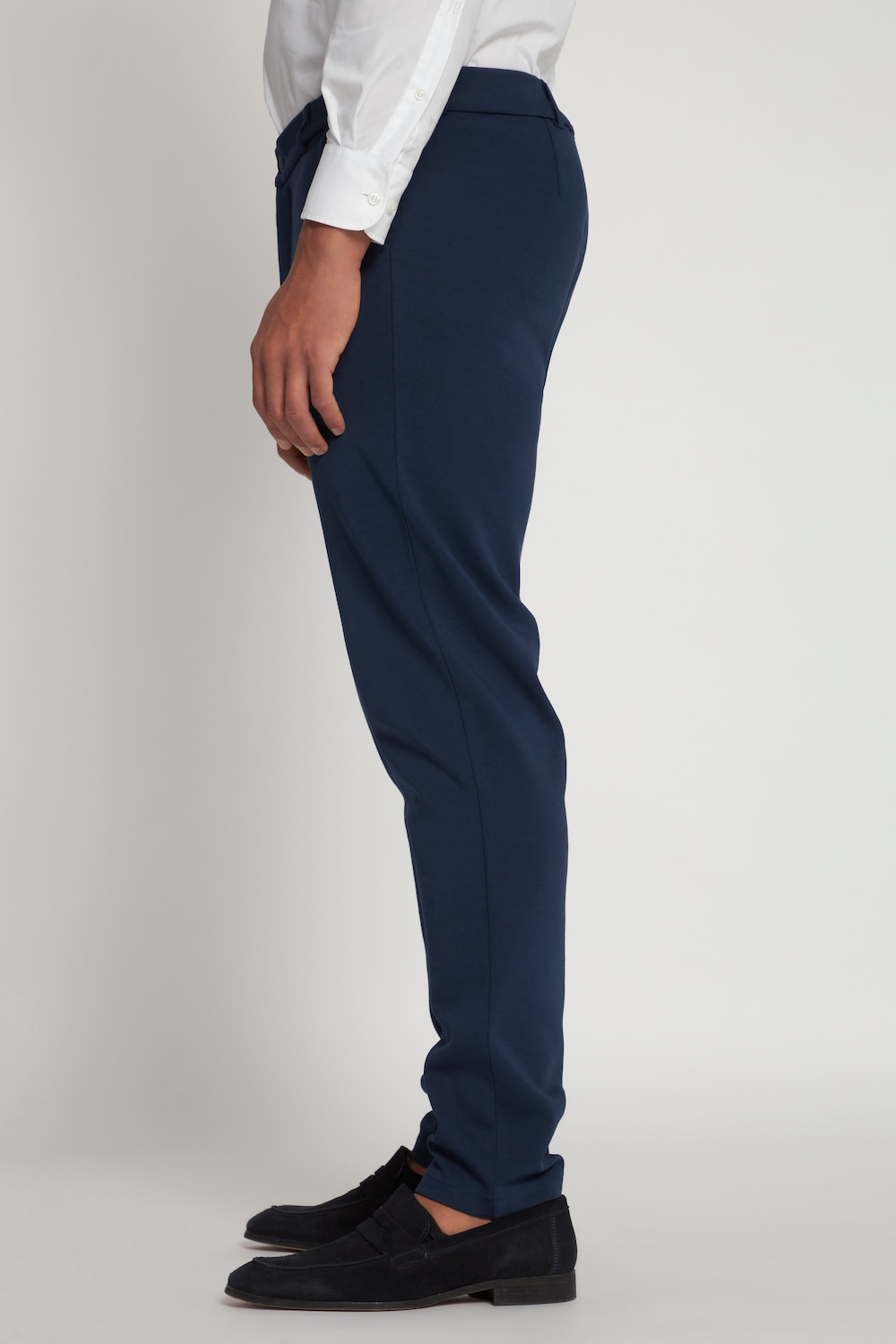 Stora storlekar Jerseybyxa FLEXNAMIC®, Her, blå, storlek: 4XL, Bomull/Polyester, JP1880