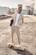 Jersey broek, chino, FLEXNAMIC®, business, mix & match NEW YORK, tot 8XL
