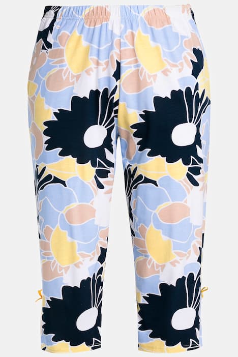 Eco Cotton Colorblock Floral SMILE Pajama Set