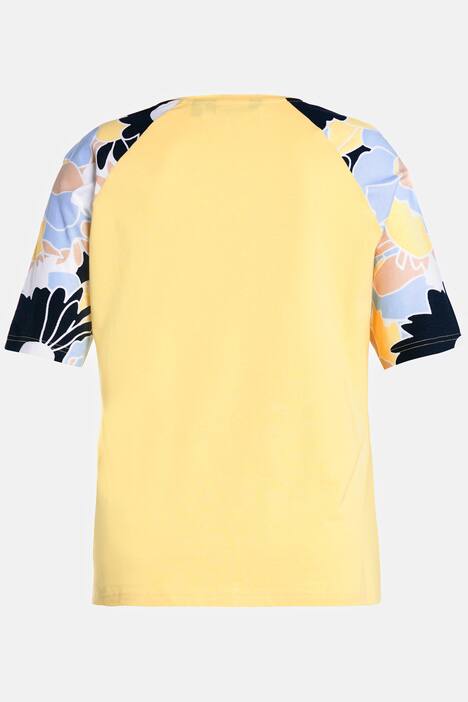 Eco Cotton Colorblock Floral SMILE Pajama Set