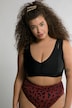 bikini top, softcups, cut-outs, V-hals