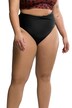 Bikiny kalhotky, vysoký pas, ozdobné uzly