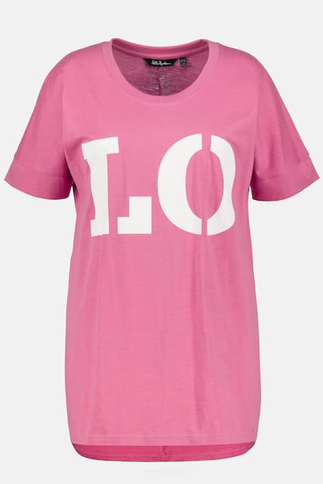 Oversizowy T-shirt LOVE