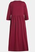 Kleid, Jersey, Rundhals, 3/4-Ärmel