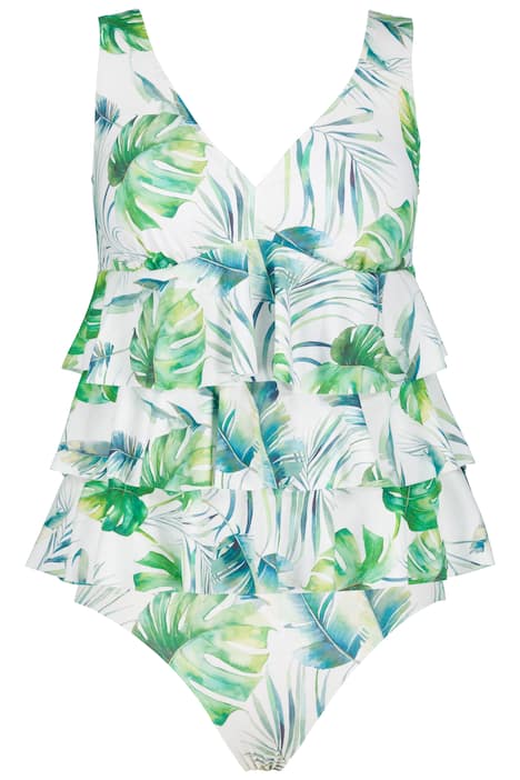 Tankiny, palmy, volány, měkké košíčky, delší horní díl