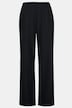 Marlenehose, Jersey, Elastikbund, weites Bein