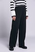 Marlenehose, Jersey, Elastikbund, weites Bein