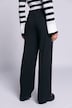Marlenehose, Jersey, Elastikbund, weites Bein