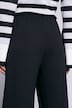 Marlenehose, Jersey, Elastikbund, weites Bein