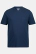 T-Shirt, Basic, Halbarm, V-Ausschnitt, Flammjersey, bis 8 XL
